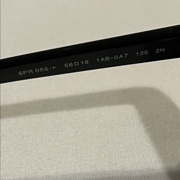 Prada Black Cat’s Eye Sunglasses with Gray/Purple Gradient Lens - Picture 10 of 12